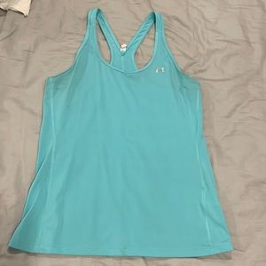 Under Armour light blue tank top